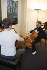 Corona Unterricht Cello Musikschule Kilchberg-Rüschlikon