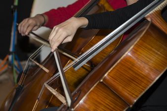 Cello Nahaufnahme Jahreskonzert Musikschule Kilchberg-Rüschlikon