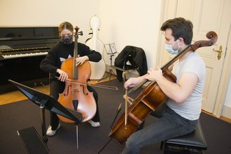 Corona Unterricht Cello Musikschule Kilchberg-Rüschlikon