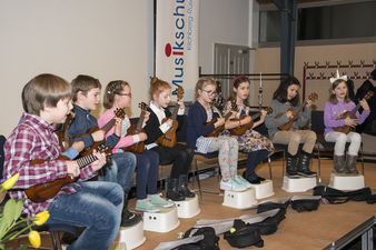 Ukulelen-Ensemble Konzert Musikschule Kilchberg-Rüschlikon